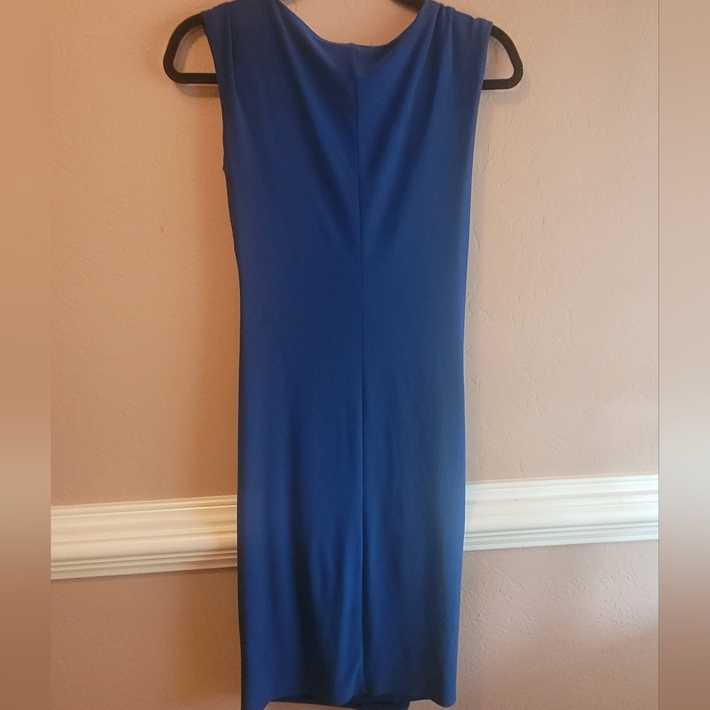 Beautiful Blue Ralph Lauren Dress Figure Flattering 💙 - Picture 5 of 6